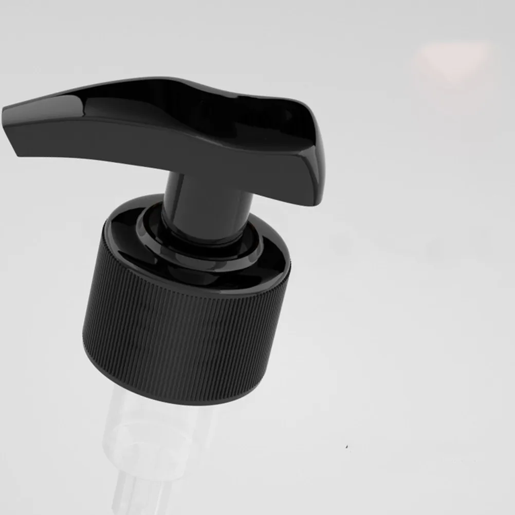 5Pcs Plastic Empty Bottles Reusable Travel Pump Press Subpackaging Bottles for Shampoo Conditioner Lotion Liquid Soap