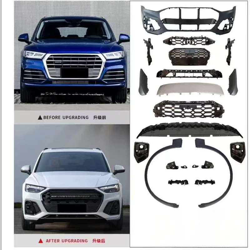 High Quality Old To New Body Kit Fit 2016-2018 Vehicle Upgrade 2024-2025 With Headlights Taillights Surround Parts