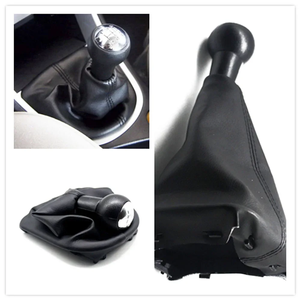 1PCS Manual Gear Ball Head Assembly Shift Knob with Dustproof cover For Peugeot 307