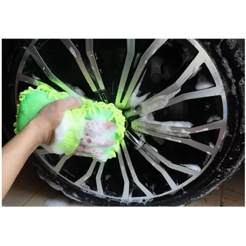 マイクロファイバー製カーウォッシャー用スポンジ、洗車用ブラシ - Microfiber Towel Detailing のレビューと価格