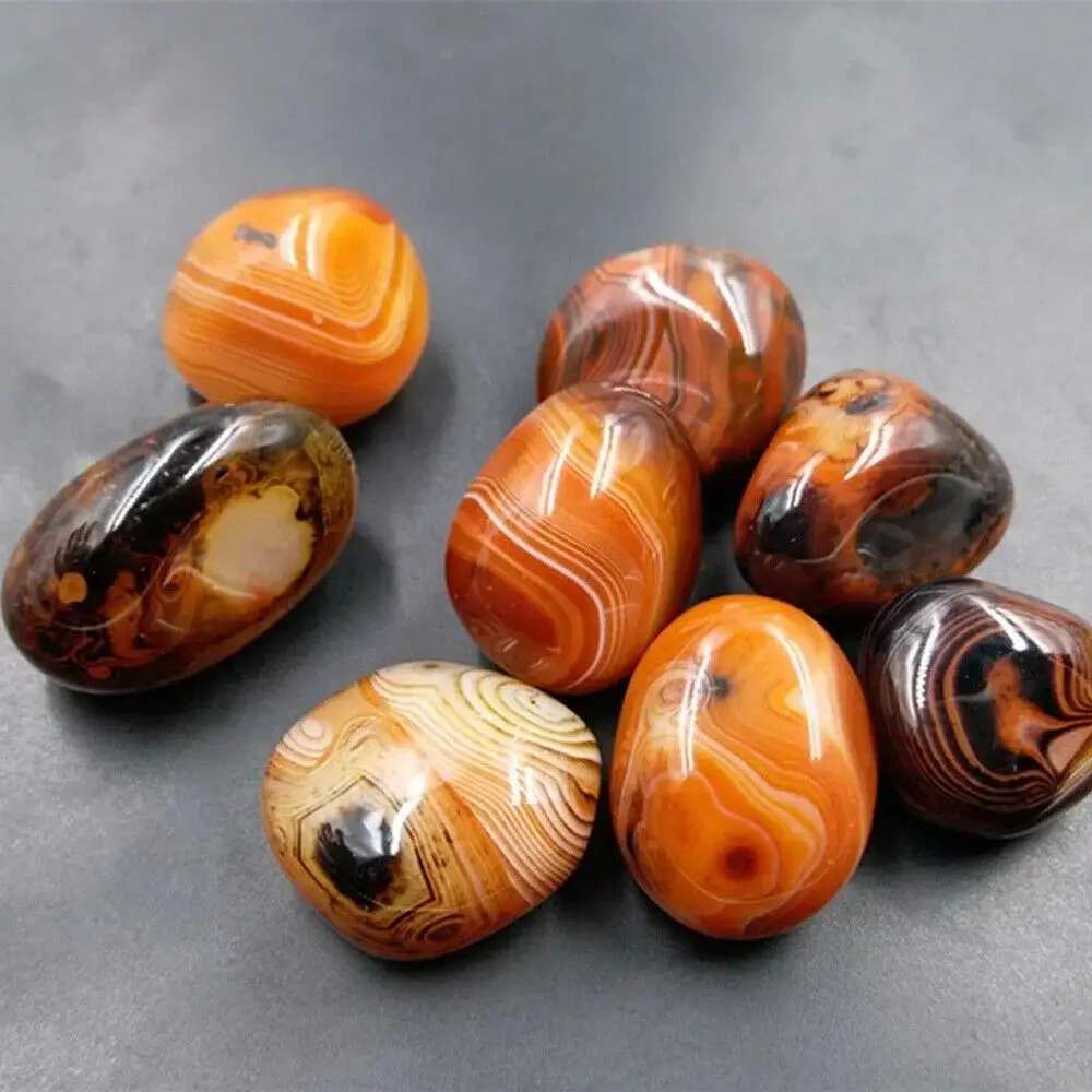 Madagascar Craft Natural Agate Stone Unique Smooth Natural Healing Strange Stone Agate Stone Random Natural Raw Stone Office