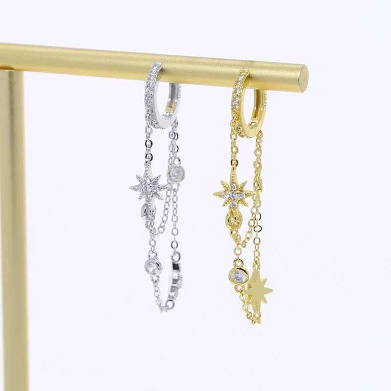 Thumbnail 2 - #34 Dangle Chain Earrings Comparison Guide