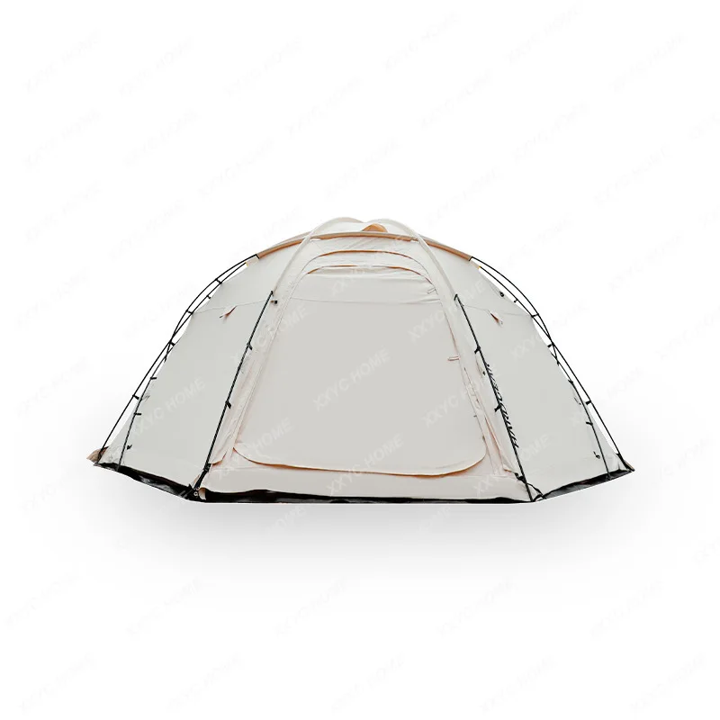 Tent Outdoor Camping Picnic Camping Equipment Rain-Proof Windproof Sphere-Shaped Tent Oversized Six-Side Tent G5