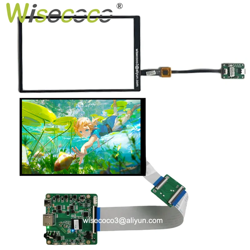 7 Inch 1920x1200 IPS Multi-Touch Panel Landscape Display Mode Win10 11 Raspberry Pi Linux Game Box Android TV Box Display