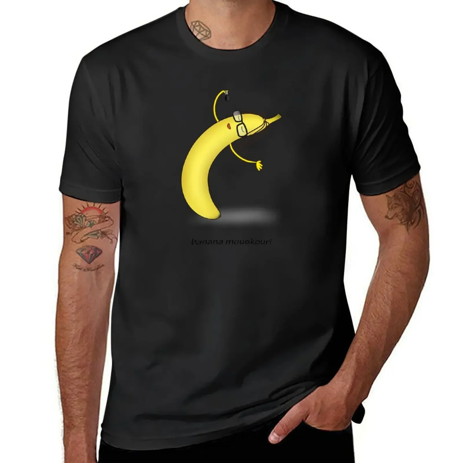 Banana Mouskouri T-Shirt graphic t shirts shirts graphic vintage t shirt men