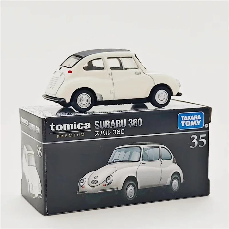 TAKARA TOMY TOMICA Subaru 360 modello di simulazione in lega, collezione di giocattoli decorativi per bambini, per regali di festa per bambini.