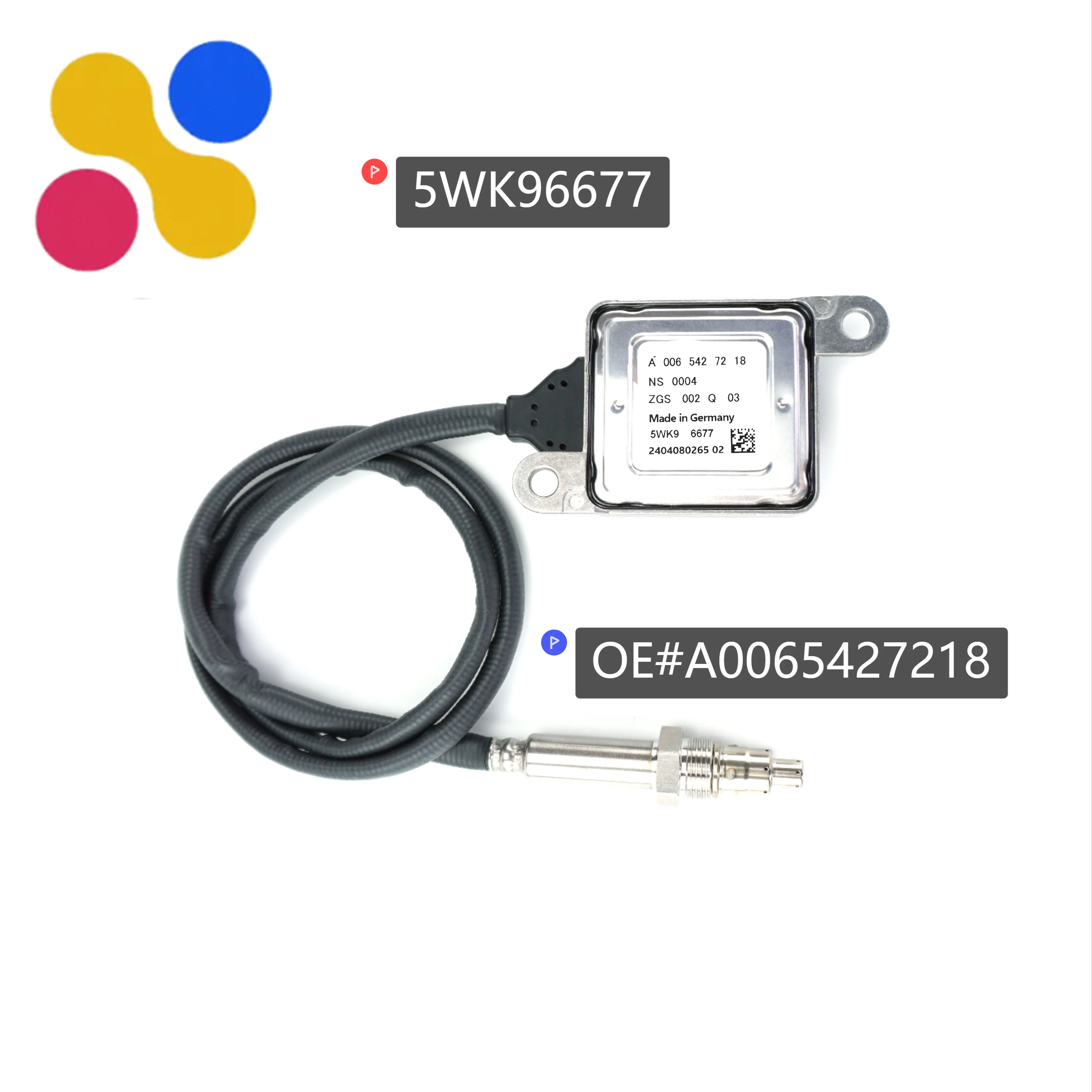 

A0065427218 5WK96677 Nitrogen Oxide Nox Sensor For Mercedes-Benz Euro.6 Diesel Engine SCR Emis1532328 Nitrogen Sensor 0101532328