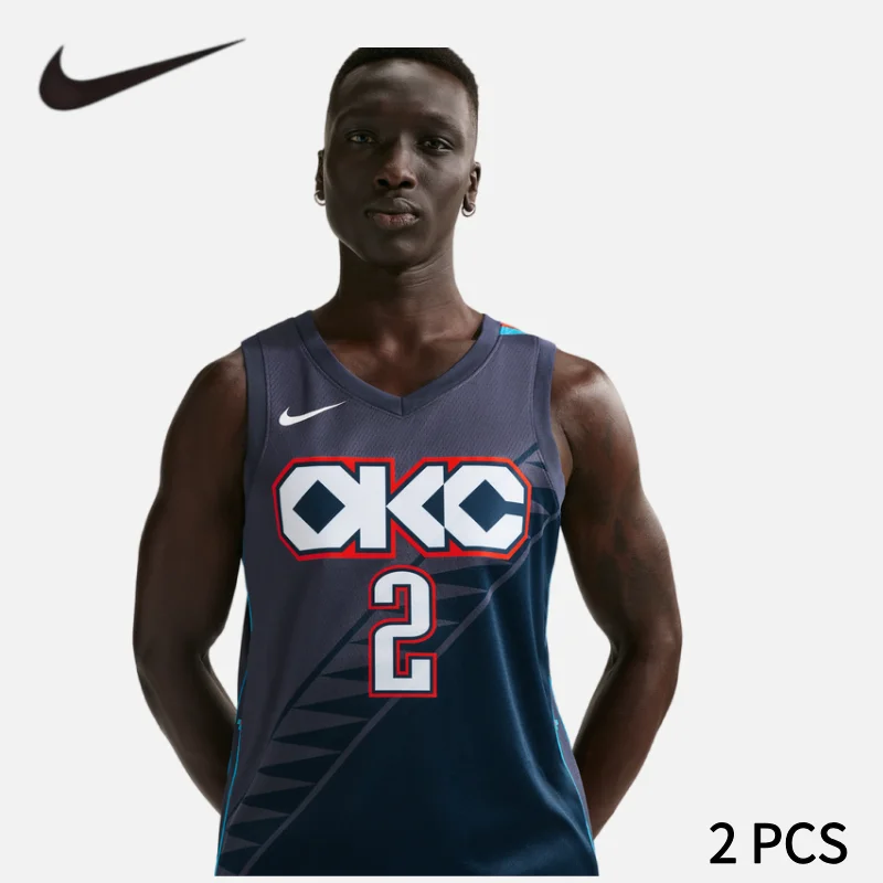 

Nike Thunder Team Shay Geigeris-Alexander Men's Quick-Dry Jersey 2 PCS HM5990-437+HM5990-437
