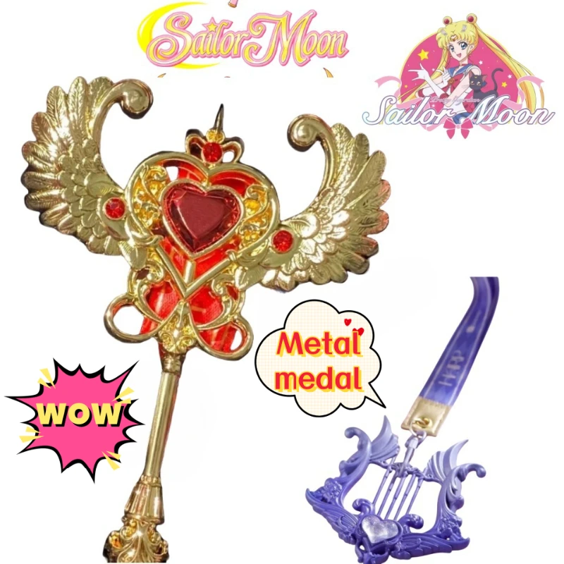 Nowe gadżety z anime Sailor Moon, Tsukino Usagi, Mizuno Ami, medale metalowe dwuwymiarowe, nagrody dla uczniów, kreatywne prezenty