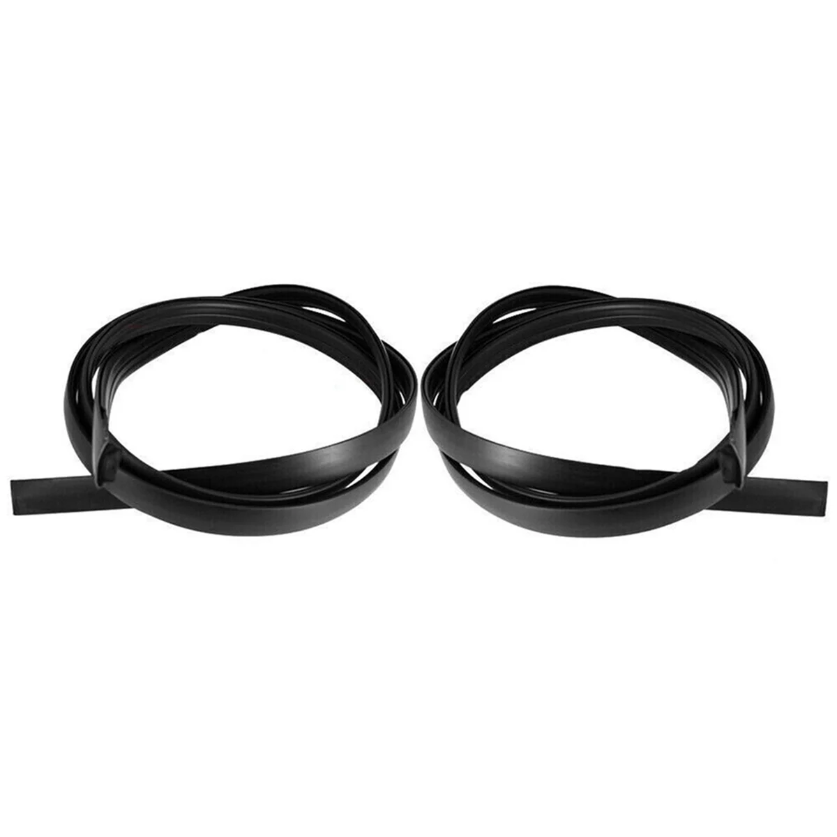 1 Pair Car Roof Drip Strips Seal Strips Roof Water Strips 75551-0C080 75552-0C080 for Toyota Sequoia 2007-2021