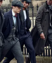 Men's Winter Groom Suit 4 Pieces #2