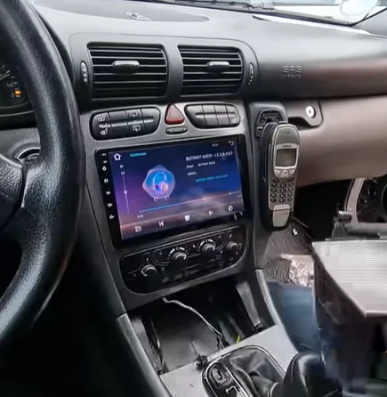 For Mercedes Benz C Class W203 C200 C320 C350 CLK W209 2002 - 2005 Carplay Car Radio Player Android Auto Stereo GPS Navigation