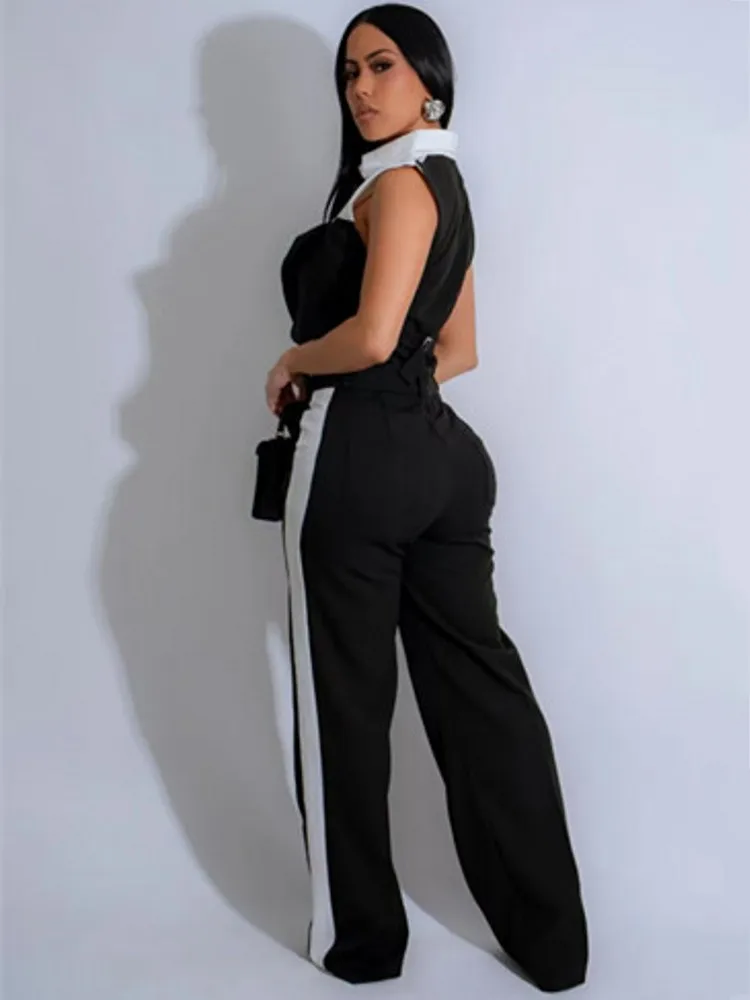 Ensemble 2 pièces assressentipour femme, haut et pantalon, tenues, vêtements, printemps, été, nouveauté, 2025