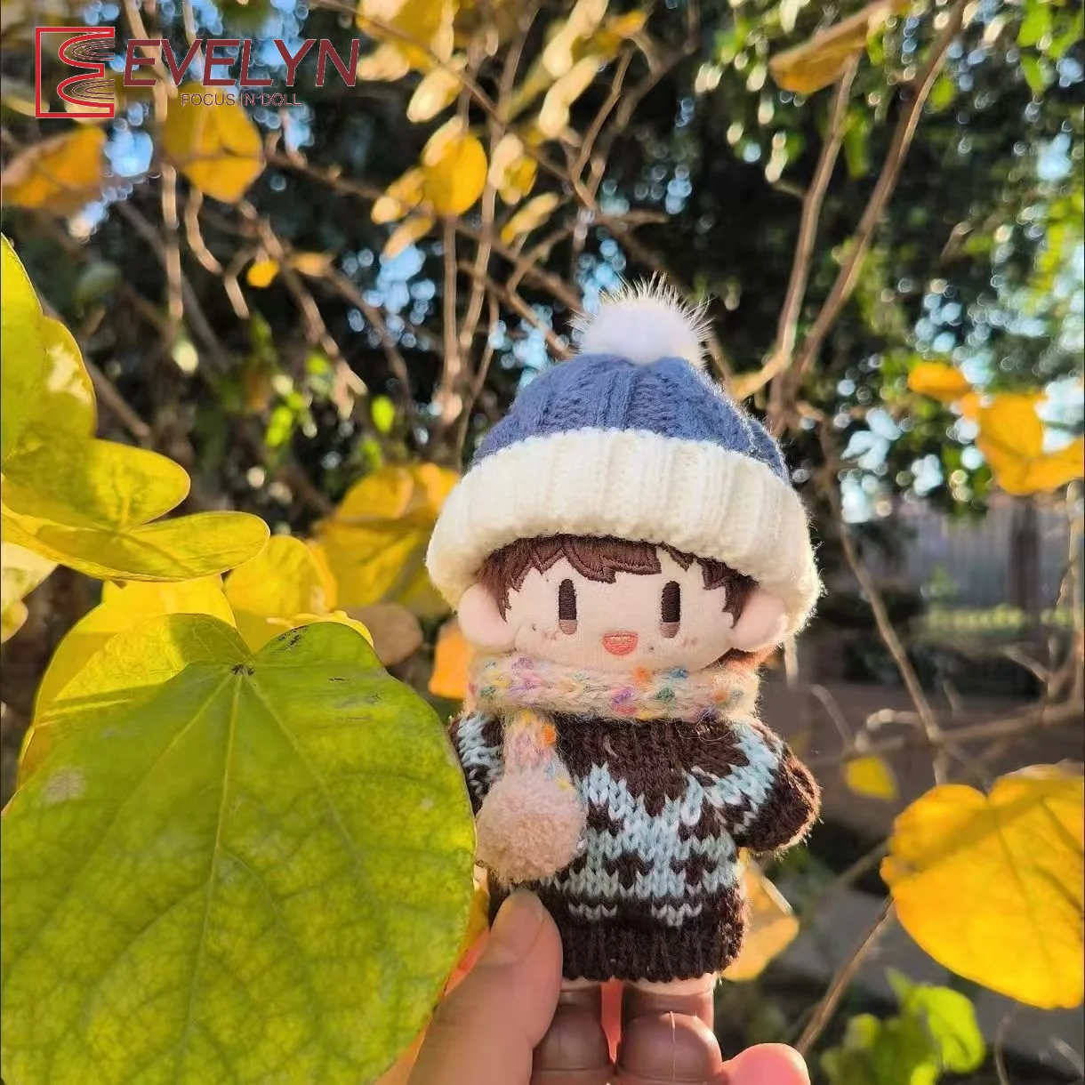 

Комплект одежды для куклы Evelyn из чистого хлопка, 10 см, мятно-шоколадный, из четырех предметов, сменный наряд для куклы