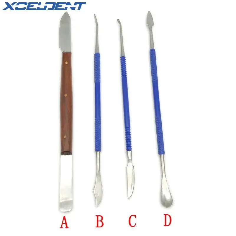 1Pc Dental Wax Carver Double Ends Mixing Spatula Knife Composite Filling Resin Instruments Make Up Tools Dentistry Equipment