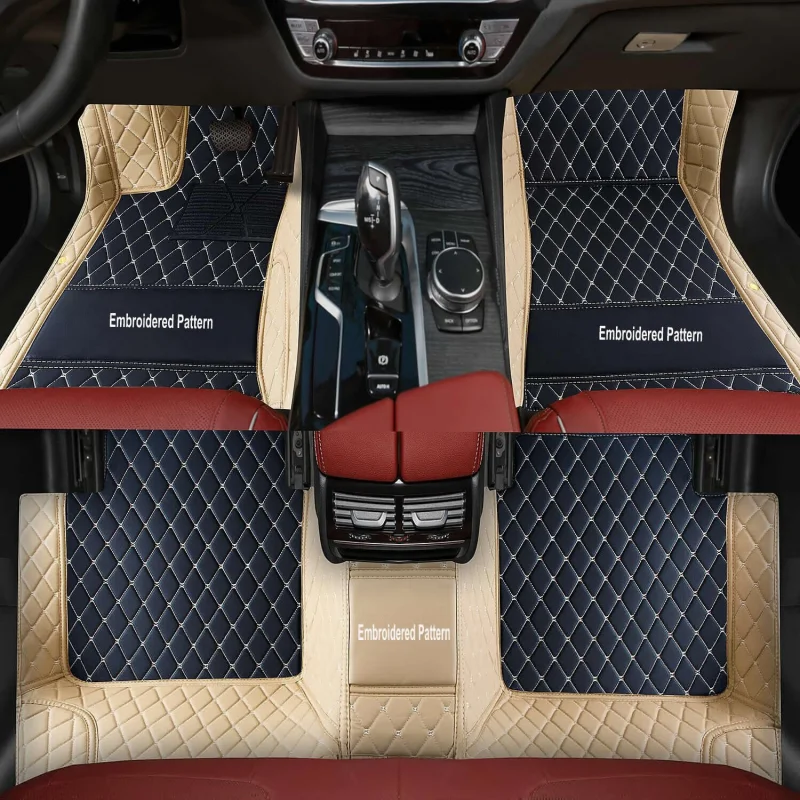 

Custom Leather Cars Floor Mats For Jaguar F-PACE XF Wagon XE Carpet Cover Foot Rugs Liner Waterproof Anti-Slip