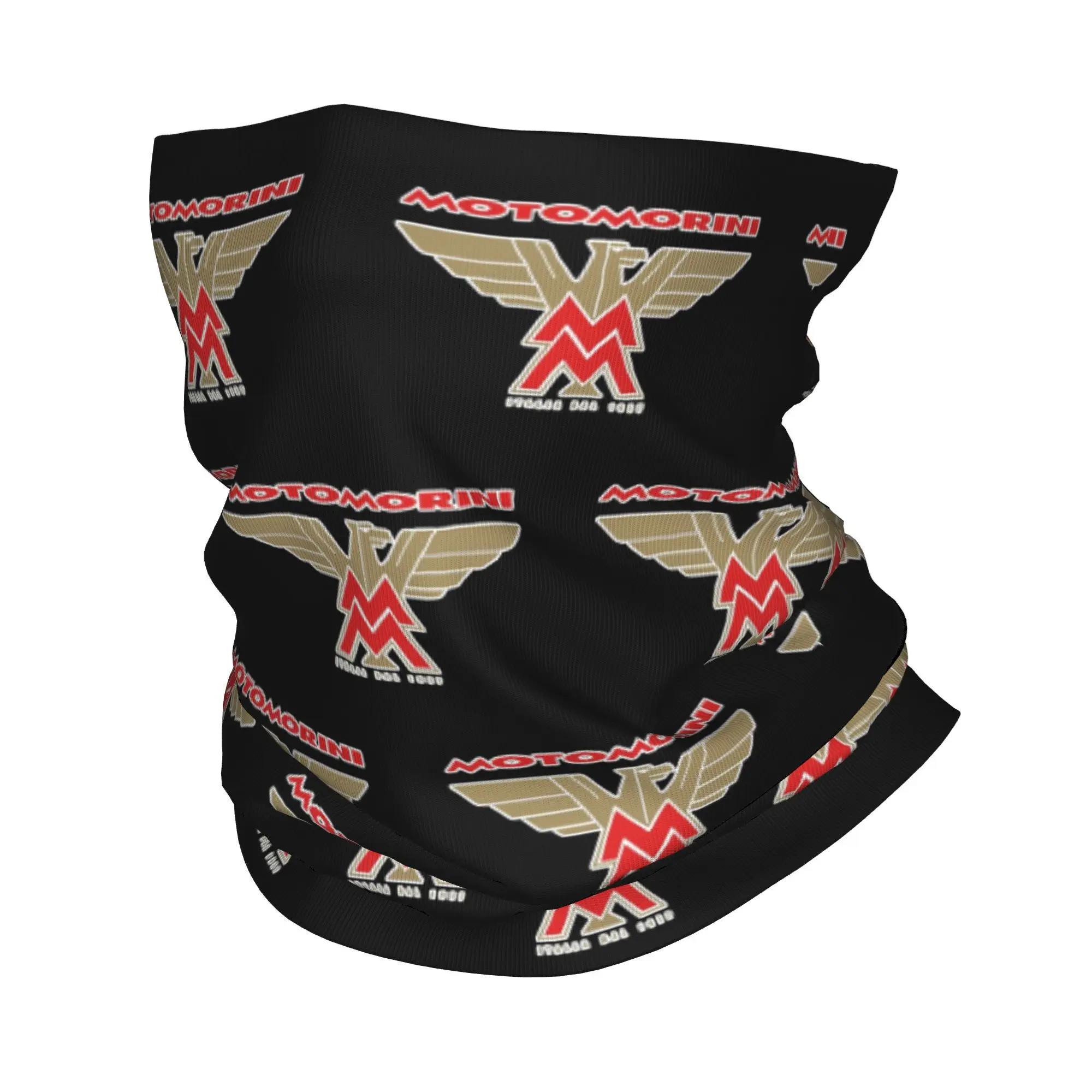 Moto Morini Logo Motorrad Bandana Halsmanschette Bedruckte Sturmhauben Maske Schal Multifunktionales Radfahren Reiten Erwachsene Atmungsaktiv