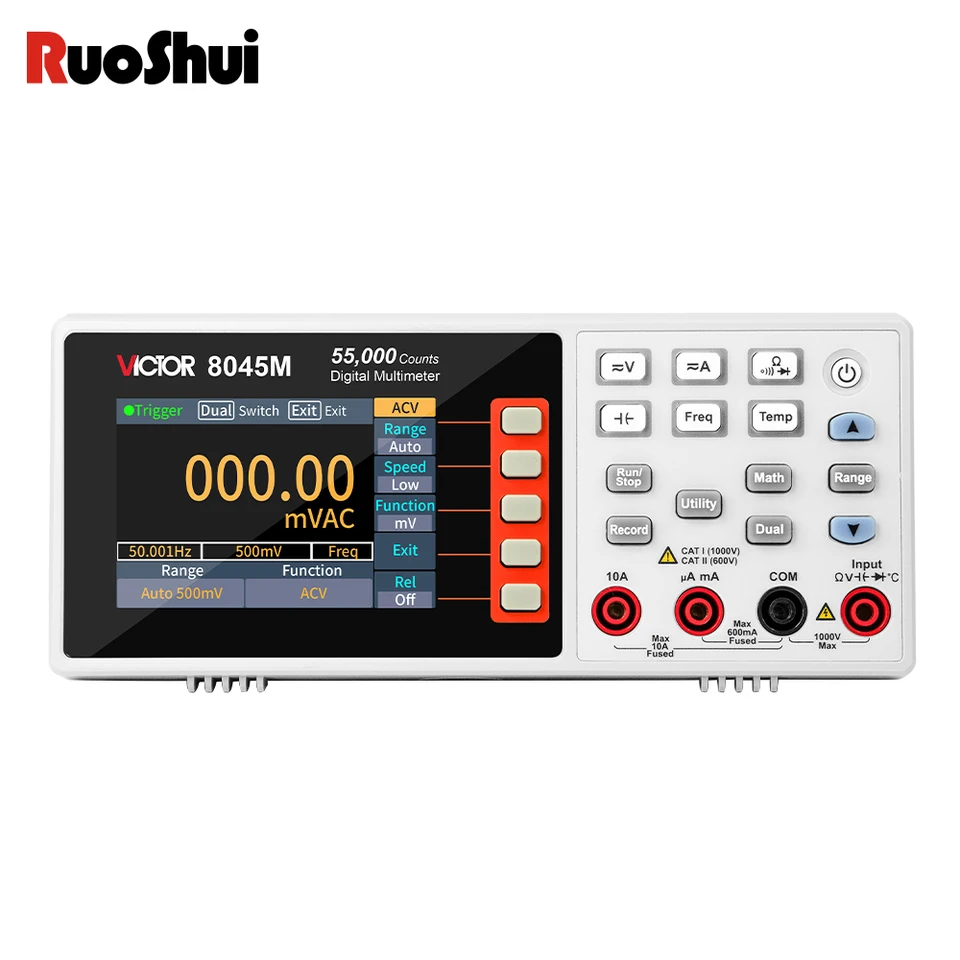 Victor 8045M Multimeter 1000V DC 10A AC True RMS