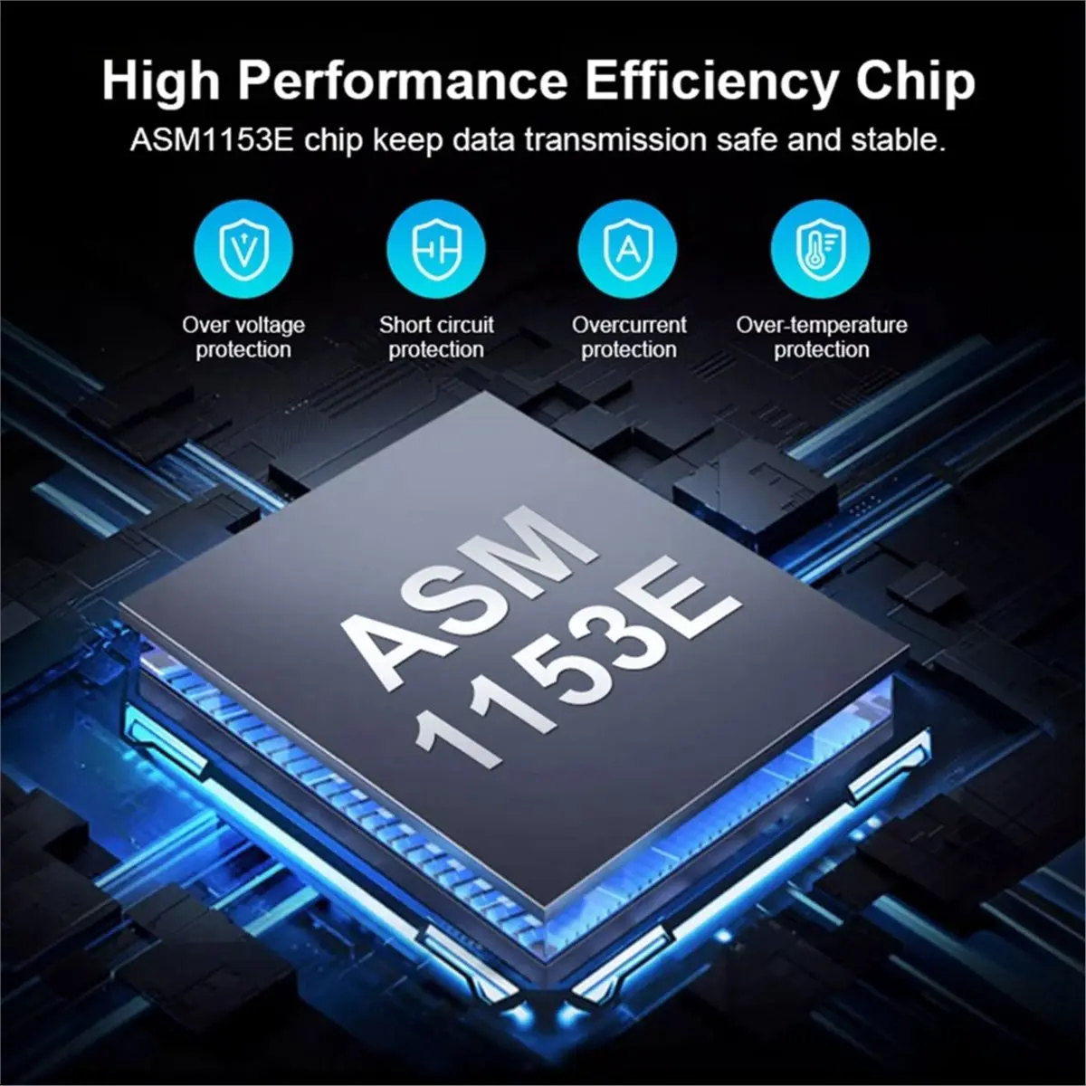 NEW FACTORY~USB 3.0 to SATA 6Gbps External Hard Drive Enclosure for 3.5