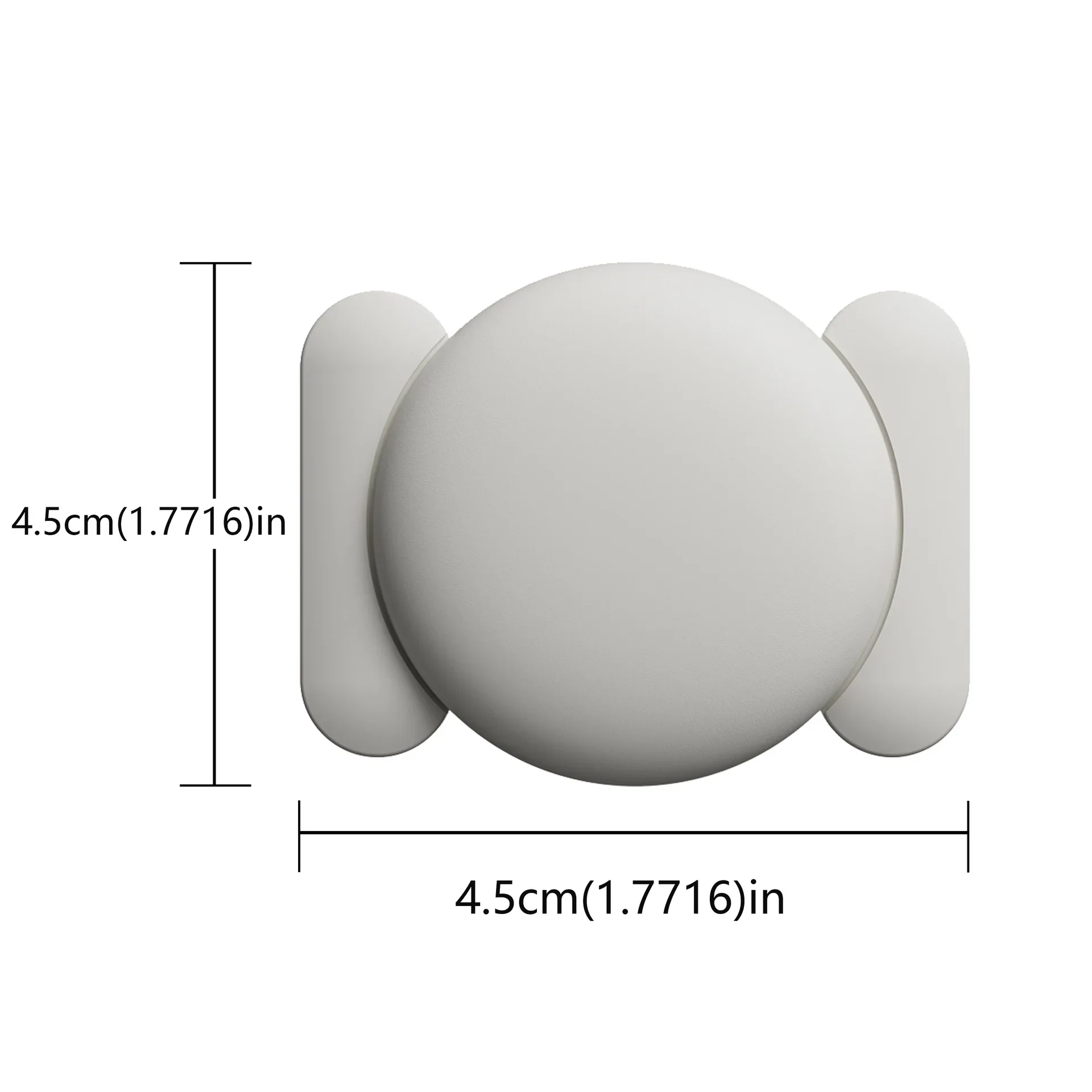 Starker magnetischer, versteckter Silikonhalter für Apple Airtag Auto Fahrrad Motorrad GPS-Tracker Anti-Verlust-Halterung Weiche Abdeckung – Detail 2