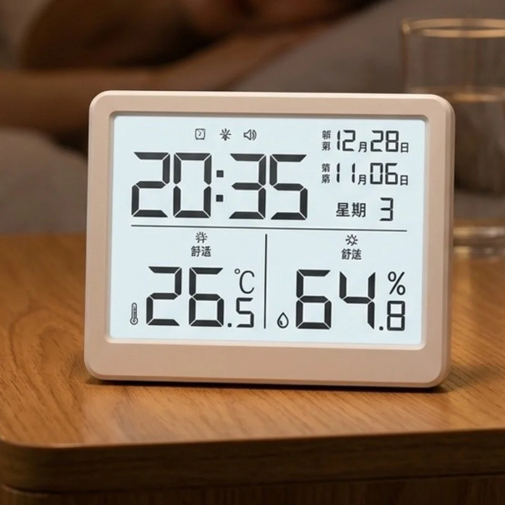 For Baby Room Climate Monitor Hygrometer Measures for temp and Humidity Accurately 8.8 x 6.8 cm Wall or Shelf Mount