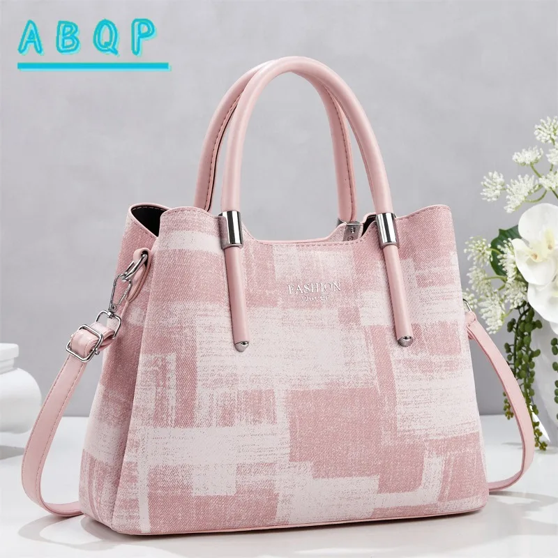 

New Women's Handbag Luxury Brand Personalized Fashion Women's Shoulder Messenger Bag PU Large-capacity Casual Women's Bag