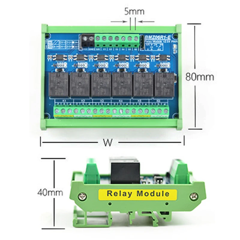 2-24 Channels Optocoupler Isolation Relay Module Module PLC Signal Amplifier Board