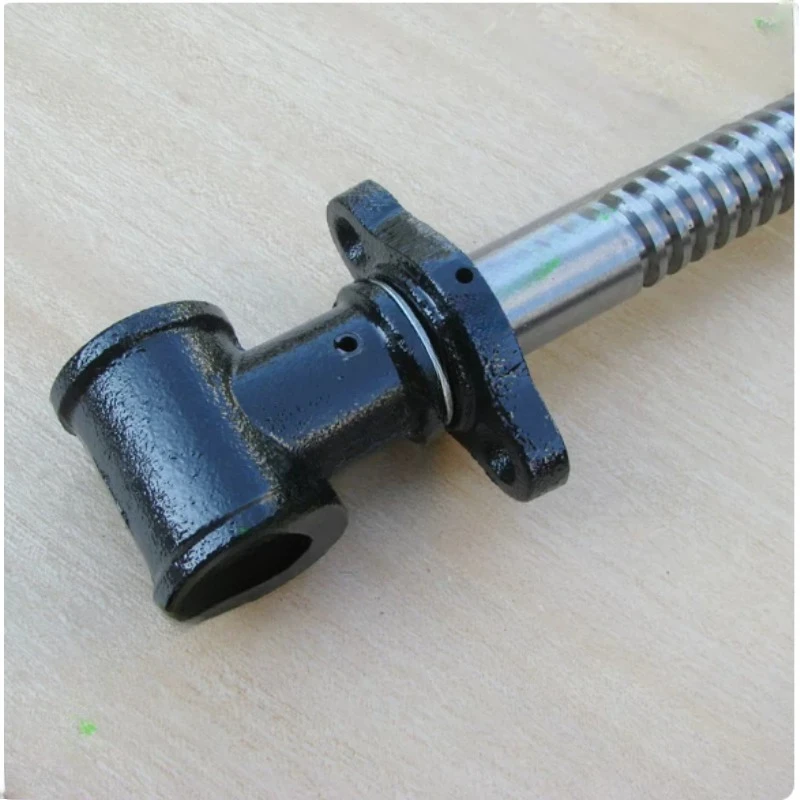 Single Rod Table Leg Vise 30mm Thread Woodworking Table Clamp Long Bar DIY Carpentry Workbench Fixing Tool