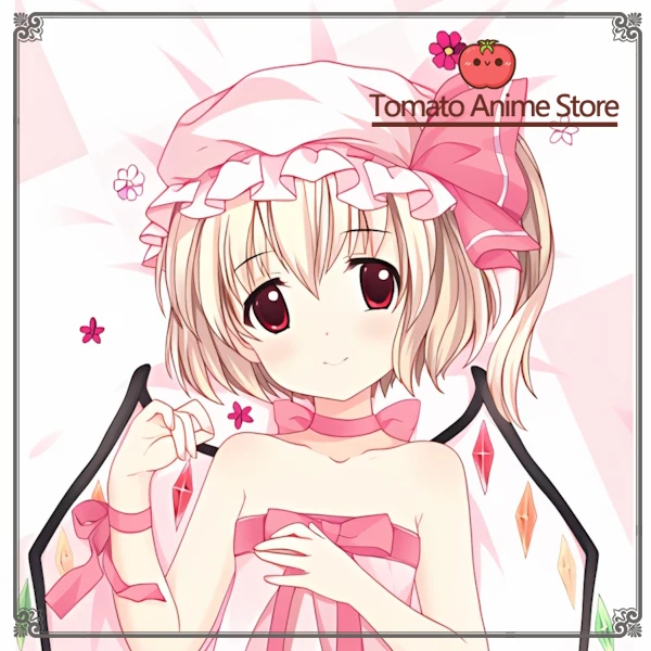 

Touhou Project‌ Flandre Scarlet Dakimakura Hing Body Pillow Case Cosplay Japanese Otaku Cushion Cover Xmas Gifts