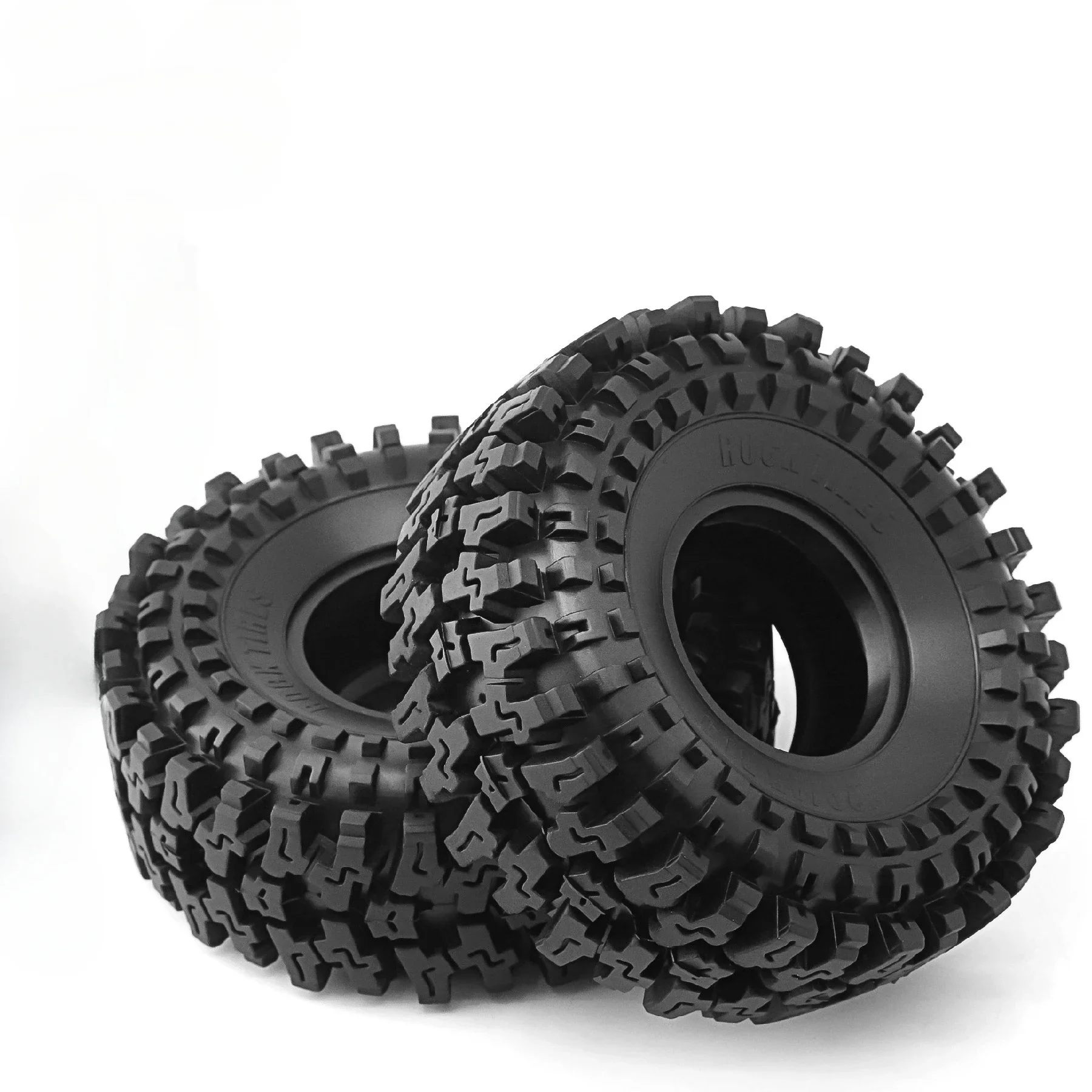 4 sztuki 1,9 cala opon gąsienicowych Rock Wheels Mud Tire do 1/10 RC Car Axial Traxxas SCX10 II III TRX4 RC4WD D90 YK4102 Gen8 Redcat