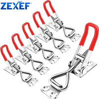 ZEXEF Adjustable Toggle Clamp Latch Heavy Duty Toggle Latches Holding Capacity Pull Latch Clamp for Smoker Lid Jig Tool Box