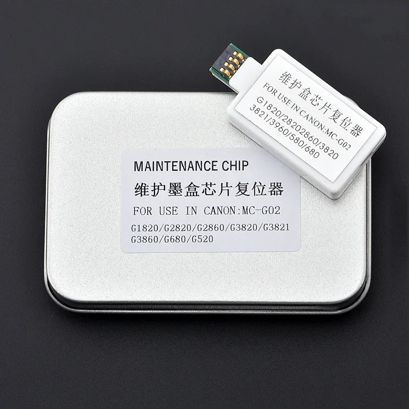 For Canon MC-G02 Maintenance Chip Resetter For Canon G2920 G2923 G2960 G2962 G3020 G3060 G3260 G3360 G3420 G3460 G3520 G3560