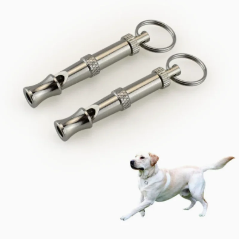 Einstellbare Ultraschall-Hundepfeife: Geräuschloses Trainingsgerät zur Hundebegleichung, Bellstopp-Flöte, Tierpflegezubehör – Detail 4