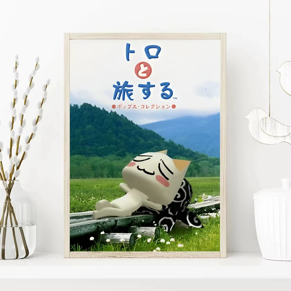 ملصقات أفلام كلاسيكية من Inoue Toro Coffee Cat ، المكتب ، مطبوعات تلفزيونية كلاسيكية ، ديكور غرفة المنزل ، فن جمالي ، لوحة جدارية ، ساخنة