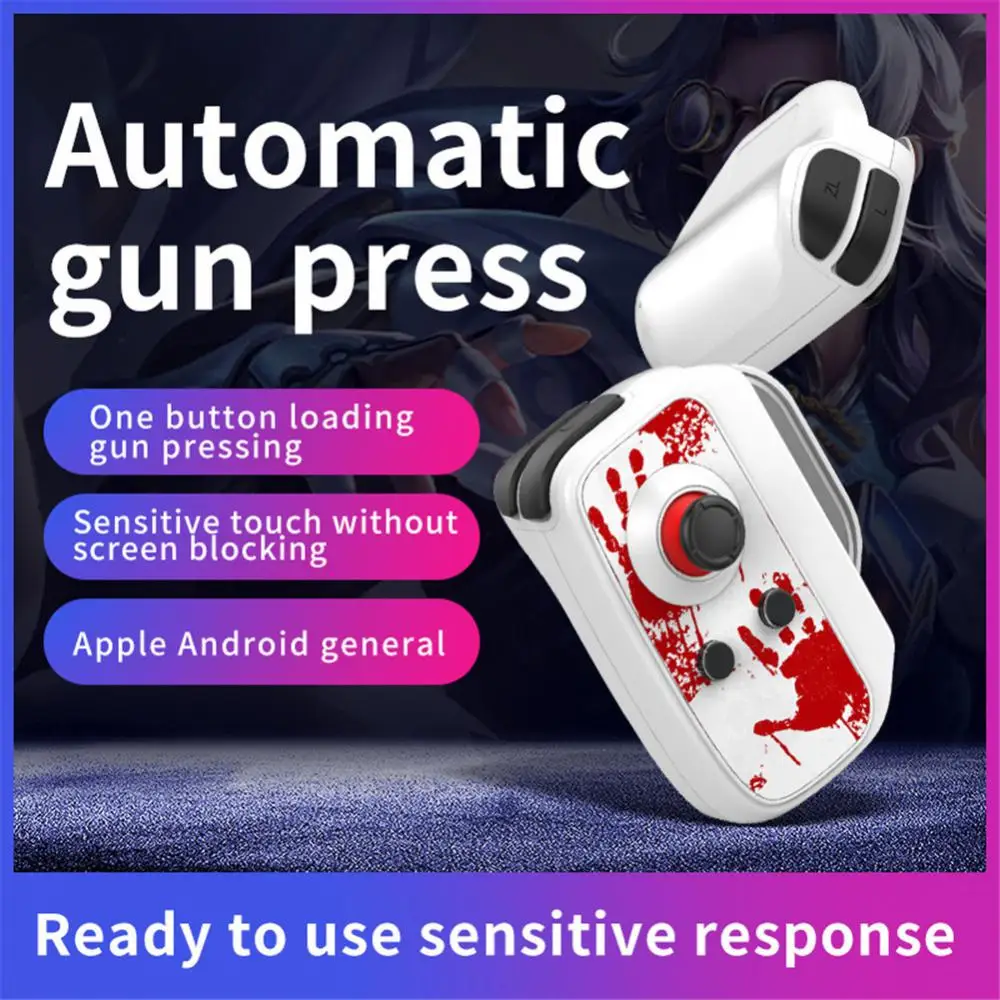 

Mobile Game Controller Low-latency Portable 3d Joystick Small For Mobile Phones Tablets Lol Gaming Grip 5.0