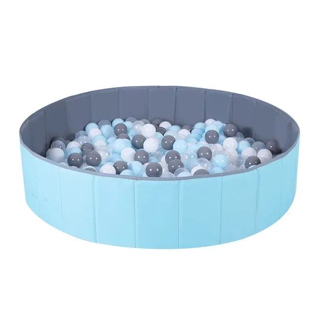 2026 Kids Baby Soft Indoor Pit Ball Pool Toddler Foldable Round Pit Kiddie Ocean Game Balls Pool 100CM