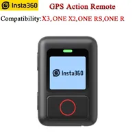 Insta360 Ace pro / X4 New GPS Action Remote Work with Insta360 X3 /X2 / GO3S / ONE RS Bluetooth 5.0 Up to 5m (16.4ft) waterproof