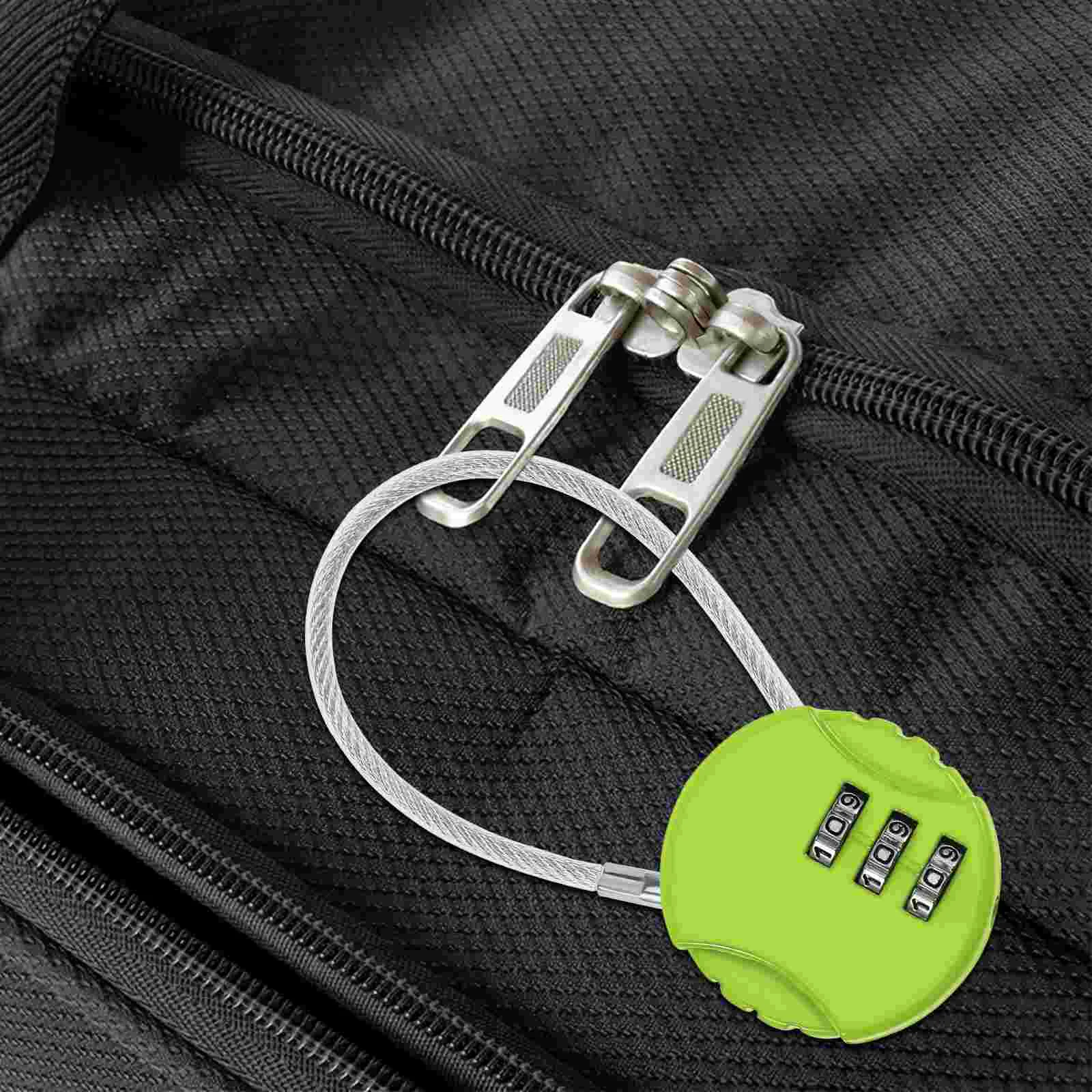 10 Pcs Bag Luggage Combination Lock Outdoor Backpack Locks Small Locker Travel Tag