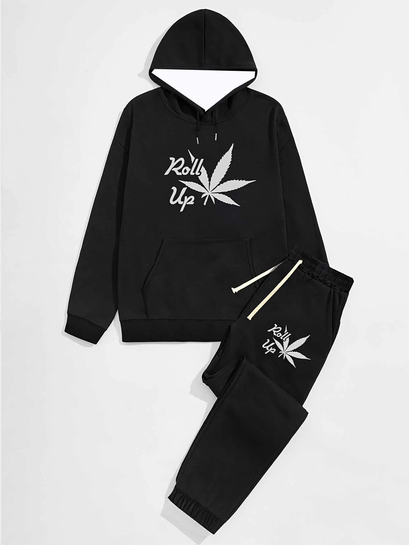 

2025-26 Autumn and Winter New Y2K Sports Set Hoodie Ins3D Printed Fashionable Oversized Daily Comfortable Street Two Piece Set