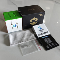 Single Magnetic Stickerless Cube Old Version X3 Classic Screw Structure Natural ABS Eco-Friendly Magic Cube Puzzle Best Gift