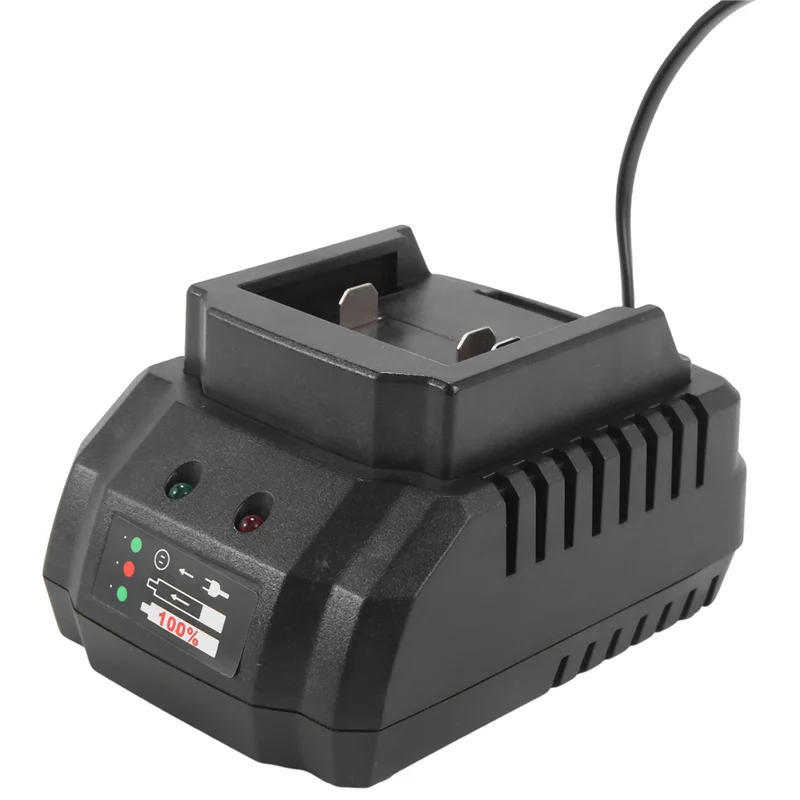 

KEKA 21V Power Tool Battery Charger For 21V Tools Power Tool Portable Smart Fast Li- Charging Black US Plug