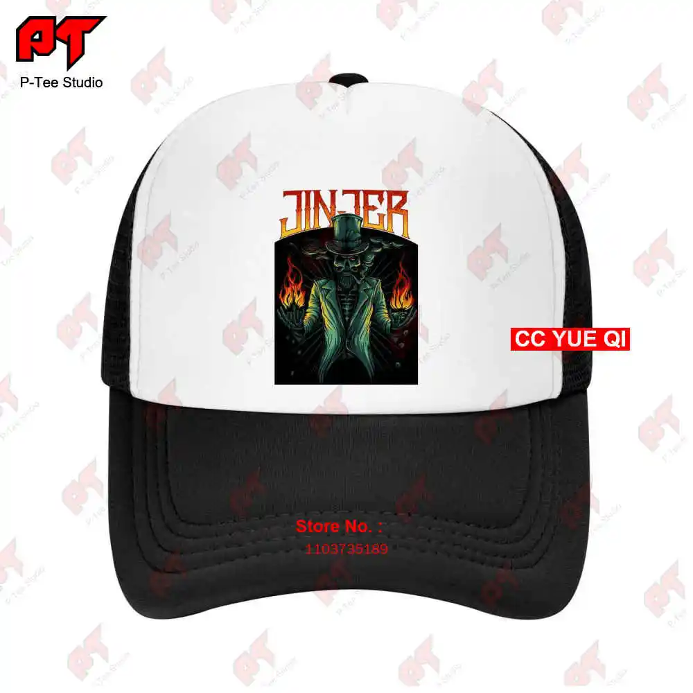 Jinjer Pisces King Of Everything Groove Metal Rock Baseball Caps Truck Cap 8XRH