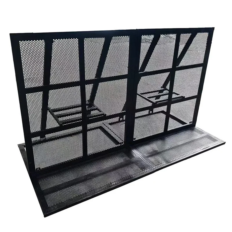 【Premium Quality】Concert Use Metal Crowd Control Management Barrier Rust-Proof Event Barrier Panel Customized Size With Gate