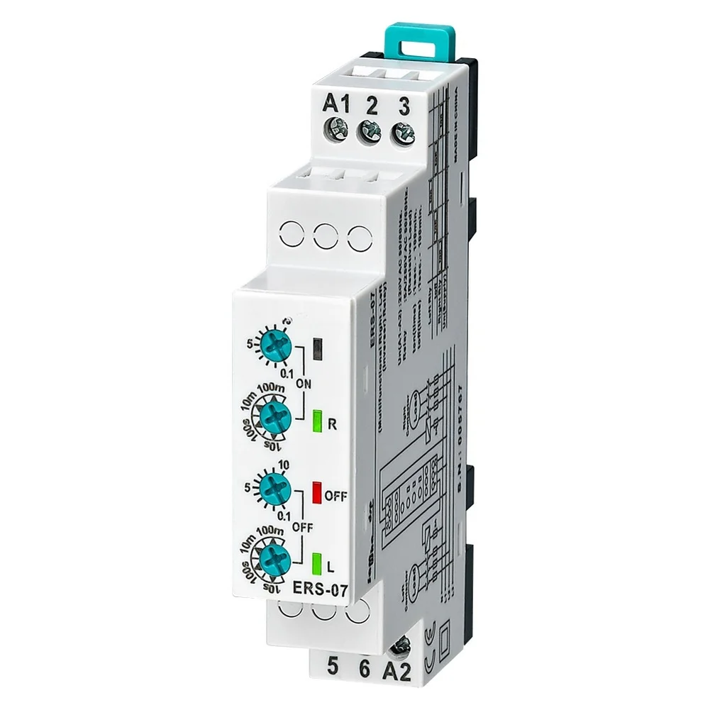 220V AC ERS-07 Alternating Load Controller for DSP Delay Switch Systems with Balanced Duty Cycle and Visual State Indication