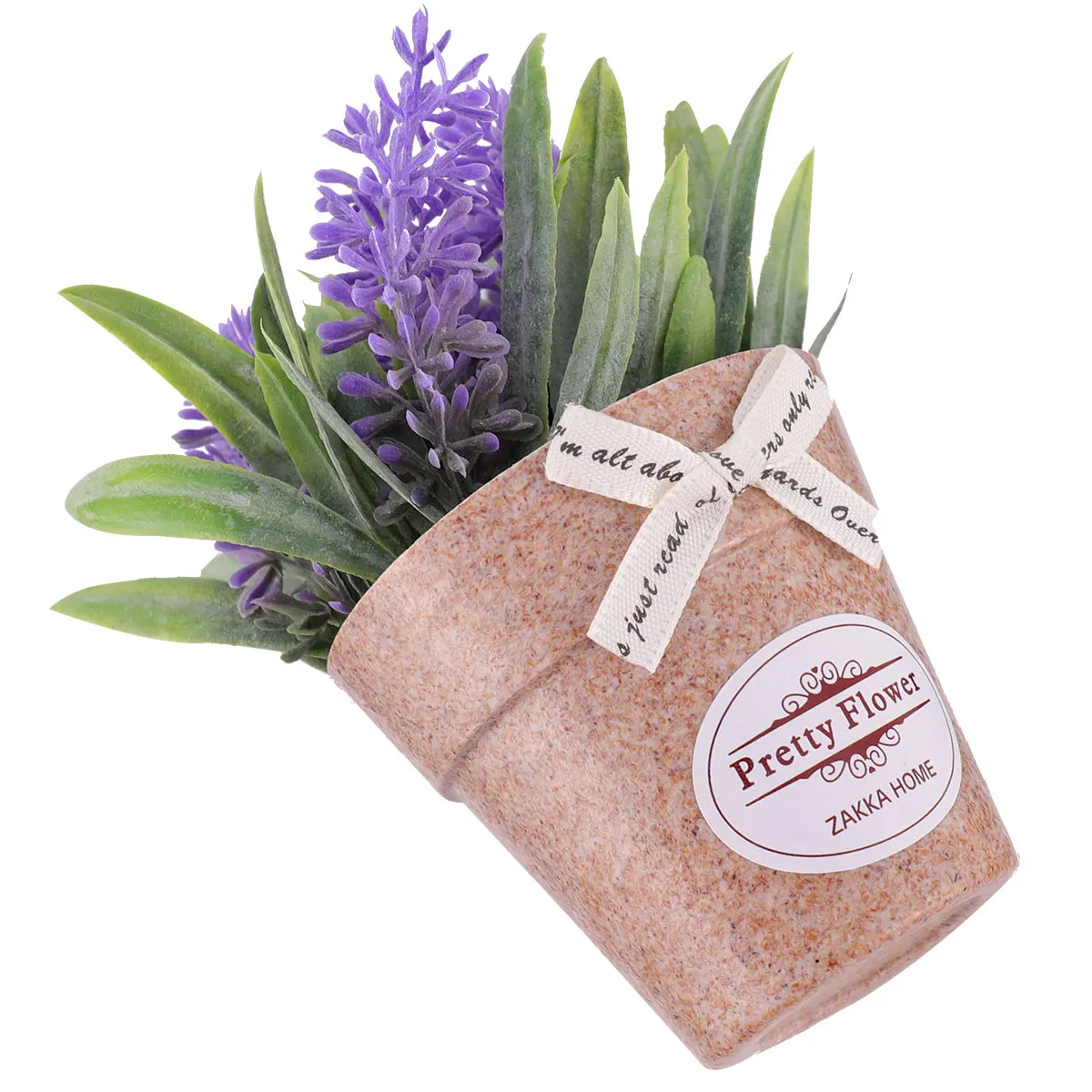 

1Pcs Simulation Basil Plant Ornament Artificial Bonsai Plastic Fake Potted Bonsai Desktop Decoration for Home Office