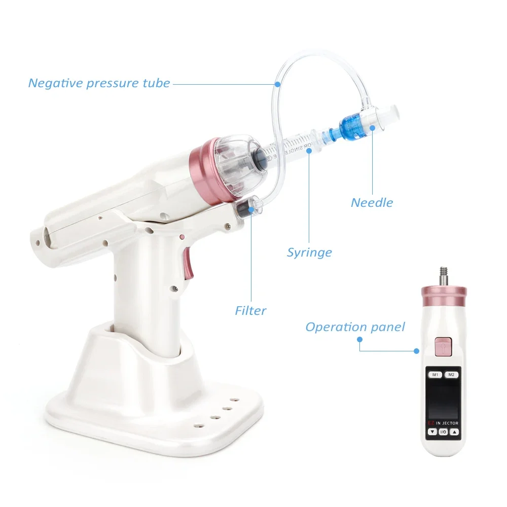 Hydrolifting Gun Korea Mesotherapy EZ Negative Pressure Meso gun Mesotherapy Hydrolifting Water Injector Microcrystal Injection