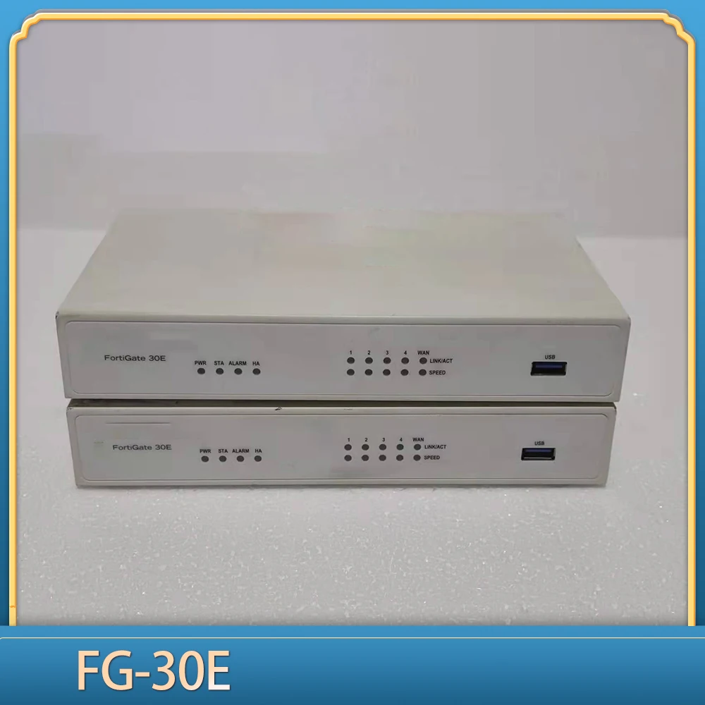 1 unidad para firewall de red de seguridad Gigabit Fortinet FG-30E