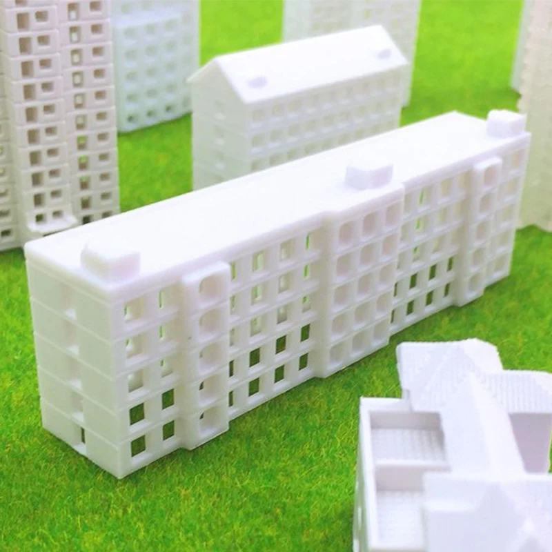 Miniature Simulation Building Model Kit ABS Architeture City Villa For Various House Diorama Kit Sand Table Scene Materials 1PCS