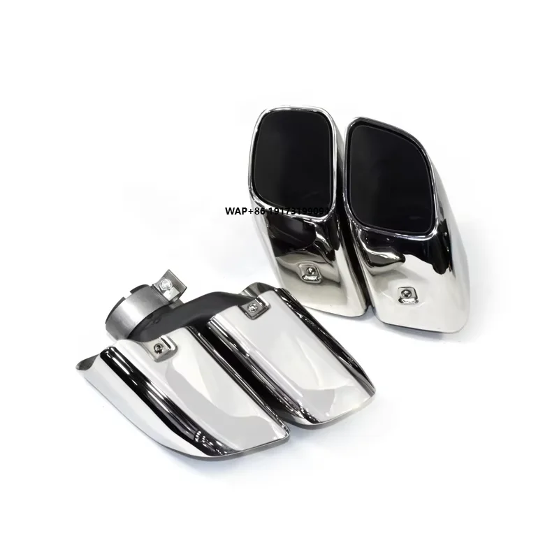 

Car exhaust pipe for porsche-macan 95b upgrade gts stainless steel exhaust tips performance exhaust system muffler tip OEM