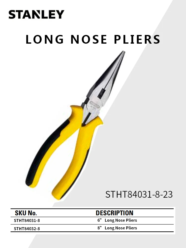 STANLEY  LONG NOSE PLIERS STHT84031  6\